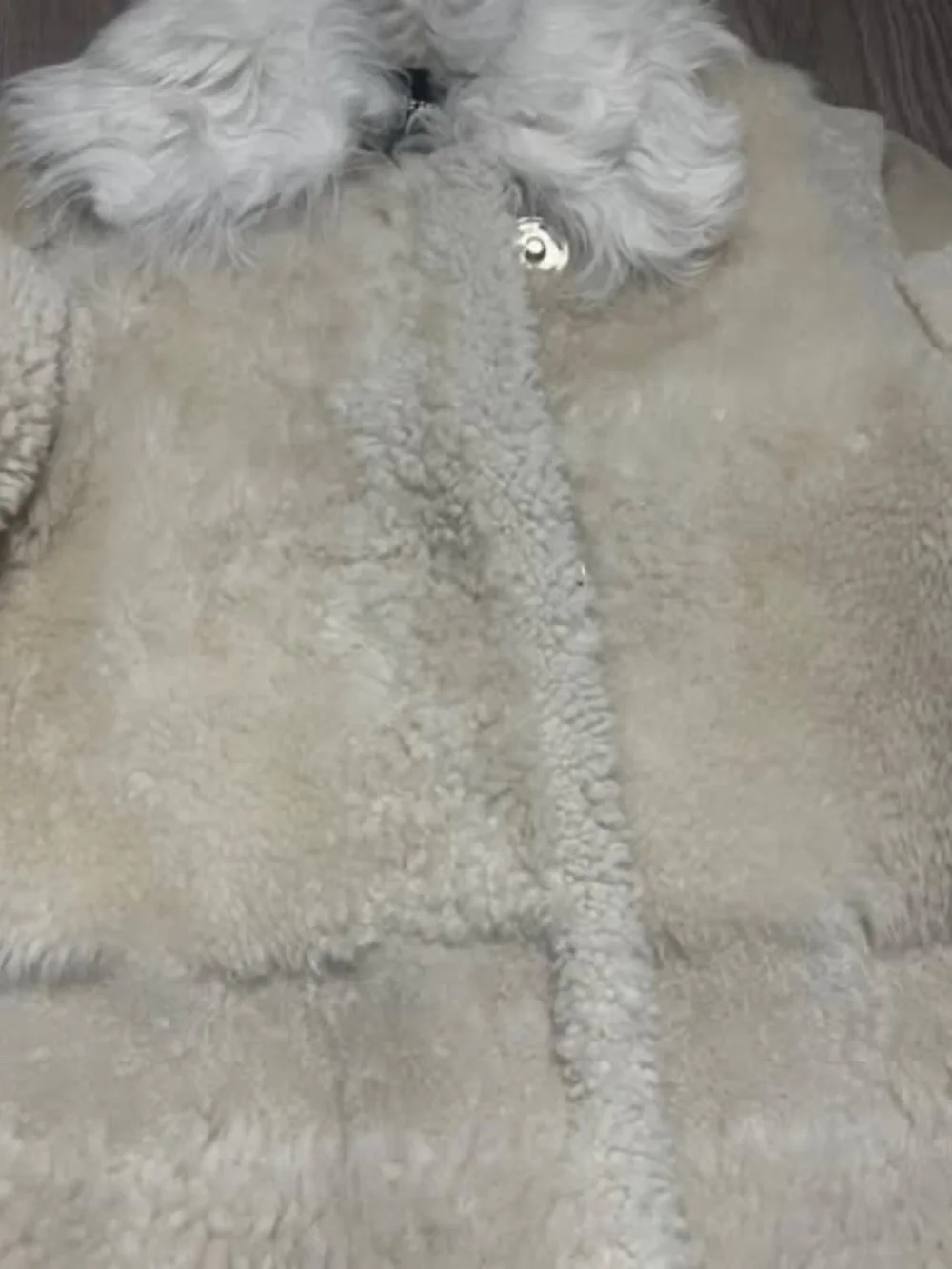 Burberry Prorsum Shearling Coat Size 36 - Picture 4 of 12